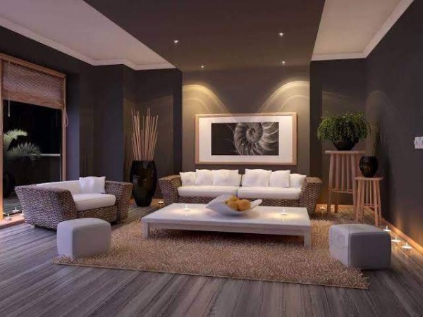 Sử dụng nội thất màu tương phản đen trắng đem lại hiệu ứng bất ngờ cho ngôi nhà phố